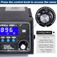 YIHUA 939D+ I Soldering Station, Upgraded, 75 Watt Equivalent with 3 Memories, °C/°F LCD display, Sleep Function, Automatic Shutdown & Brushed Aluminum Panel(Iron-burn Resistant)