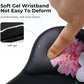 EooCoo Ergonomic Mouse Pad with Gel Wrist Rest Support Middle Concave Design, Relieve Wrist Pain Mousepad, Non-Slip Base for Laptop, Computer, Office Desk Accessories, Carpal Tunnel Syndrome