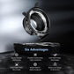 VILTROX PL-X Lens Adapter, Lens Converter Ring Camera Lens Mount Adapter Ring Compatible with PL Lens to Fuji X-Mount Cameras X-Pro1/X-Pro2/X-E1/X-E2/X-E2s/X-E3/X-H1/X-T1/X-T2/X-T3