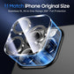 UniqueMe for 3 Pack iPhone 15 Pro/iPhone 15 Pro Max Camera Lens Protector, [Drop Protection] [Case Friendly] 9H Tempered Glass Camera Cover Screen [Update New Version] - Glitter Black