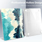 Batianda Premium Case for New MacBook Air 15 inch 2025 M4 2024 2023 with M3 M2 Chip Model A3241/A3114, Designed Protective Plastic Hardshell & Keyboard Cover & Screen Protector, Landscape Painting