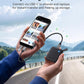 ORICO Portable SSD 480GB with 2 in 1 USB C Cable, External Solid State Drives, Up to 460MB/s, Status Indicator, Reliable Storage for USB-C Smartphone, Tablet, PC - B5PLUS