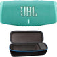 JBL Charge 5 (Teal) + Bundle with divvi! Protective Hardshell Case (Black)