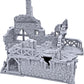 Ruined Port Merchant by Printable Scenery, 3D Printed Tabletop RPG Scenery and Wargame Terrain 28mm Miniatures