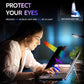 Privacy Screen for 10.5 Inch Surface Go 4/3/2/1, MagicSuction™ Removable Anti Spy Black Protector, Glare Blue Light Filter for Microsoft Laptop Computer Monitor