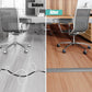 Floor Cord Cover Self Adhesive Cord Hider,10FT Cable Management, Extension Strip Protector for Wires, Prevent Cable Trips for Offices, Gyms, Exhibitions Cavity:0.51"(W) x 0.3"(H) Gray