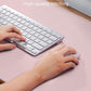 Large Desk Mat 55"x24" - Premium Non-Slip Desk Pad, Waterproof and Scratch-Resistant Office Desk Protector, Large Desk pad Workspace Mat for Home and Office(Light Pink)