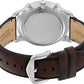 Fossil Men's Neutra Quartz Stainless Steel and Leather Chronograph Watch
