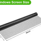 Ouskr Replacement Window Screens Roll, 36 inch x 100 feet Durable Window Screen Mesh for Patio Porch Door Windows, DIY Adjustable Fiberglass Window Screen Repair Kit Sliding Net Pet, Black