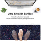 Space Galaxy Constellation Desk Mat,Large Milky Way Galaxy Space Gaming Keyboard Mouse Pad,Non-Slip Rubber Base Desk Pad Thick Stitched Edges Waterproof Mousepad Mouse Mat 31.5"x11.8"