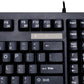 Adesso AKB-425UB - Easytouch Rackmount USB Touchpad Keyboard, Black
