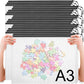 20pcs Plastic Mesh Zipper Pouch Bags, A3 17x12 Inches Extra Large Zipper Bags, Reusable Zipper Pouches for Classroom Office Supplies Organizing, Puzzles & Games, Board Game Organization