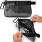 GOBAGS Production Zipper Bags - Electronics & Camera Accessories Bag - Cable organizer, Gear Accessory Pouch, Travel Camera Essentials (Small, Black)