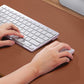 Leather Desk Mat, Mouse Pad,Office Desk Pad, Non-Slip PU Leather Desk Blotter mat,Laptop Desk Pad,Waterproof Desk Writing Pad for Office and Home (Brown,31.5" x 15.7")