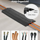 VEVOR 1 Pack Drop Over Cable Cover, 2 Channel Heavy Duty Cable Hose Protector Ramp, 38.3'' Floor Cord Cover, 17,500 lbs/Axle Load Capacity, for Traffic Areas, Indoor, Outdoor, Home, Office, Warehouse