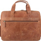 Leather briefcases Laptop Messenger Bags Best Office School College Satchel Bag for Men and Women