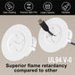in Wall Cable Management Kit, White Wire Hider to Hide Cords Wall Mounted TV, 3inch Easy Install Cord Covers Kit, Cord Hiding for Wall - 4Pack Suitable for HDMI, TVs, Desks, Audio