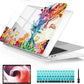 Batianda Case Cover for MacBook Air 13 Inch 2020 2019 2018 M1 A2337 A2179 A1932 Version, Unique Pattern Hard Shell Cover for New MacBook Air 13" with Retina Display & Touch ID (Colorful Deer)
