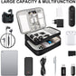Electronic Organizer Travel Case, Travel Cord Organizer Case Portable Waterproof Cable Organizer Bag for Charger, Cord, USB, Power Bank, Earphone