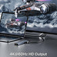 USB C Hub Ethernet, DockteckExpand 7-in-1 Multiport Adapter Type C to 4K@60Hz HDMI, Gigabit Ethernet, 100W PD Charging, 2 USB 3.0, SD/TF Card Readers, for MacBook Pro/Air, iPad Pro/Air, XPS and More