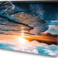 Beach Sunset Hard Case Compatible with MacBook Air 13 Inch Case 2017 2016 2015 2014 2013 2012 2011 2010 Release A1466/A1369,AMCJJ Plastic Hard Shell Cover & Keyboard Cover &Screen Protector