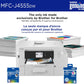Brother INKvestment 4555 Wireless Color Inkjet All-in-One Printer with 2.7” Color Touchscreen and 2 Paper Trays | Includes Refresh Subscription Trial(1) (MFC-J4555DW)