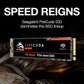 Seagate FireCuda 530 2TB PCIe Gen4 NVMe SSD - 7300MB/s, PS5 Compatible, 1275TBW, 3yr Rescue