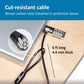 Kensington Combination Cable T-Bar Standard Lock Slot for Laptops, Resettable 4 digit password with 6 Foot Cable, K64673AM