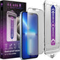 2 Pack Matte Screen Protector for iPhone 16e/iPhone 14/iPhone 13 Pro/iPhone 13, 9H Tempered Glass, Full Coverage, Anti-Fingerprint, Auto Dust-Elimination, No Bubble, Easy Installation