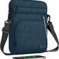 MoKo 9-11 Inch Tablet Sleeve Bag, Fits iPad Air/Pro 11 inch, iPad 10th Gen 10.9, Tab S9 11, Multifunctional Bag with Shoulder and Headphone Port, Indigo