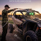 Ehaho 17-Inch UTV Sound Bar, 4-Speaker Bluetooth Golf Cart Speakers [RGB & Strobe Light] IP66 Waterproof ATV Speaker System, SXS SoundBar Compatible with Polaris RZR, CFmoto, Can-Am