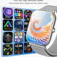2.06" AMOLED Smart Watch with Blood Pressure, 118 Sports Modes, Fitness Activity Tracker for Men Women, Heart Rate Sleep SpO2 and Stress Monitor, IP68 Waterproof, Ideal Gift, Android iPhone Compatible
