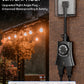 HBN Outdoor Light Timer with Remote Control, Waterproof Light Sensor Timer, 100 ft Wireless Range, 2 Grounded Outlets for Christmas Lights, 15A 1/2HP Heavy Duty