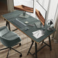YSAGi Leather Desk Protector, Office Mat, Large Mouse Mat, Non-Slip PU Leather Blotter, Laptop Desk Pad, Waterproof Writing Pad for Office and Home (Dark Green, 47.2" x 23.6")