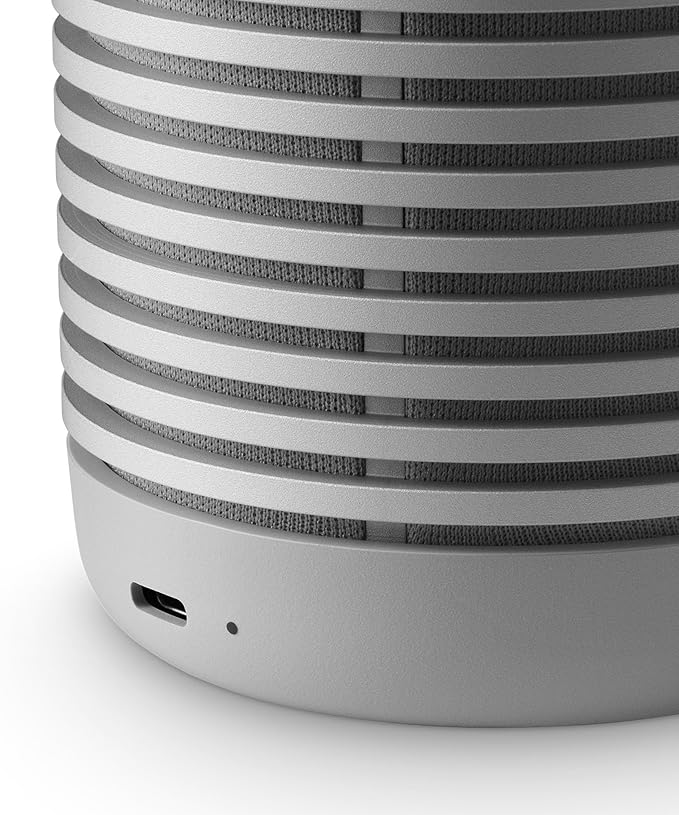 Bang & Olufsen Beosound Explore - Wireless Portable Outdoor Bluetooth Speaker, IP 67 Dustproof and Waterproof, Grey Mist