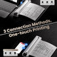 Phomemo Q302 Upgraded Portable Printers Wireless for Business, Ultra-Small Bluetooth Printer for Mobile Printing, 2400mAh Battery can Reverse Charging, 300dpi Inkless Printer Support 8.5X11 US Letter