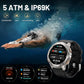 KOSPET Smart Watch for Men, 60 Days Extra-Long Battery, 50M Waterproof Rugged Military Smartwatch (Answer/Make Calls), 170 Sports Mode 1.43” AMOLED Display Fitness Watch-Voice Assistant