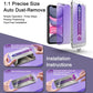 2 Pack Anti Blue Light Matte Screen Protector for iPhone 11 / iPhone XR, 9H Tempered Glass, Full Coverage, Anti-Fingerprint, Auto Dust-Elimination, No Bubble, Easy Installation