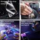 Screen Protector for iPhone Air 6.5-Inch, 2 Pack, 9H Tempered Glass, HD Clear, Full Cover, Anti-Fingerprint, Easy Installation