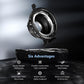VILTROX PL-M43 Lens Adapter, Lens Converter Ring Camera Lens Mount Adapter Ring Compatible with PL Lens to M43 Series Mount Cameras Panasonic GH5,G1,GH1,GH4/Olympus EP1,EP2,EM1,EM