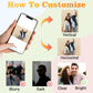 Easycosy Gifts for Mothers Day Custom Photo Puzzles 500/300/1000 Pieces for Mom Families Personalized Picture Text Jigsaw Puzzle Mom Wife Gifts from Daughter Son (Horizontal/Vertical)