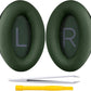 Replacement Ear Pads for Bose QuietComfort 45 (QC45)/QuietComfort SE (QC SE)/New QuietComfort Wireless Over Ear Headphones, Earpads Cushions with Softer Leather and Thicker Memory Foam