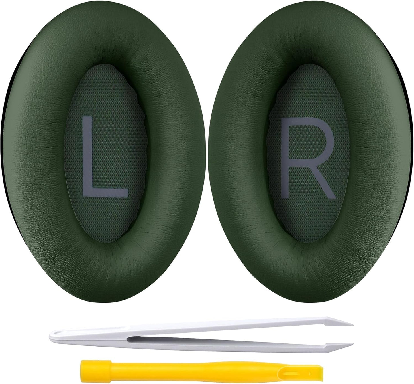 Replacement Ear Pads for Bose QuietComfort 45 (QC45)/QuietComfort SE (QC SE)/New QuietComfort Wireless Over Ear Headphones, Earpads Cushions with Softer Leather and Thicker Memory Foam