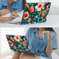Mektron for MacBook Pro 13-inch Case 2022 2021 2020 Release A2338 M2 M1 A2289 A2251, Printed Plastic Hard Shell Cover for New MacBook Pro 13.3-inch Touch Bar Fits Touch ID，Abstract Florals
