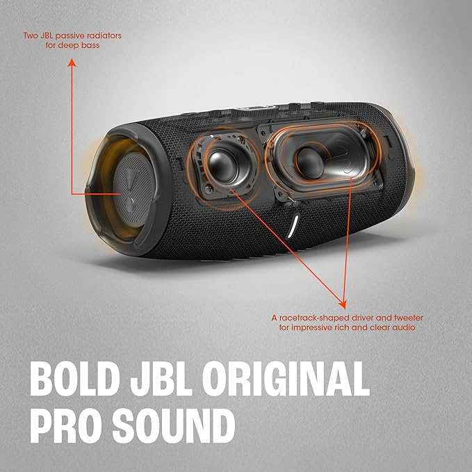JBL Charge 5 (Red) + Bundle with divvi! Protective Hardshell Case (Black)