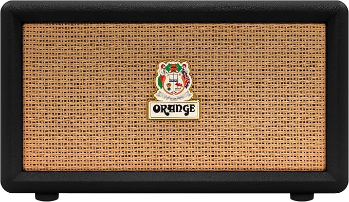 Orange Box - Portable Bluetooth Speaker Delivering Studio Audio Sound, 15M Range, 50W RMS Power, Long Battery Life, iOS & Android Connectivity - Great for Picnics, Festivals, BBQs and Holidays