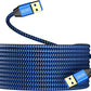 USB to USB Cable 20FT,Durable Braidedfor USB 3.0 Male to Male Type A to Type A Cable Data Transfer Compatible with Hard Drive, Laptop, DVD Player, TV, USB 3.0 Hub, Monitor, Camera, Set Up Box and More