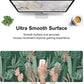 Tropical Plants and Leaves Desk Mat,Large Tropical Palm Leaves Gaming Keyboard Mouse Pad,Non-Slip Rubber Base Desk Pad Thick Stitched Edges Waterproof Mousepad Mouse Mat 31.5"x11.8"