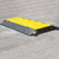 Rubber Cable Protector Ramp, Heavy Floor Cable Wire Cord Cover Speed Bumps 22000Lbs Load Capacity, Driveway Hose Cable Ramp Protective Cover for Indoor and Outdoor (3-Channel x 2Pcs)