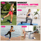 Ankle Resistance Bands with Cuffs, Ankle Bands for Working Out, Ankle Resistance Band for Leg, Booty Workout Equipment for Kickbacks Hip Fitness Training, Exercise Bands for Butt Lift Women